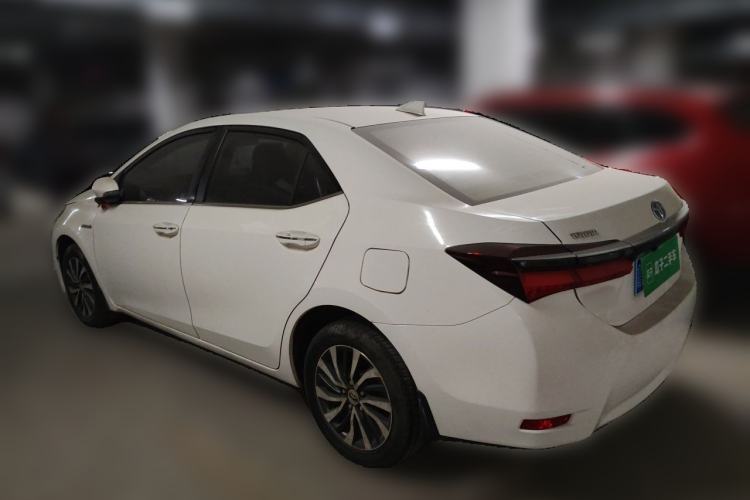 Used Toyota Corolla 2017 Revised Dual-Engine 1.8L E-CVT Leading Edition Rear Left 45 Deg