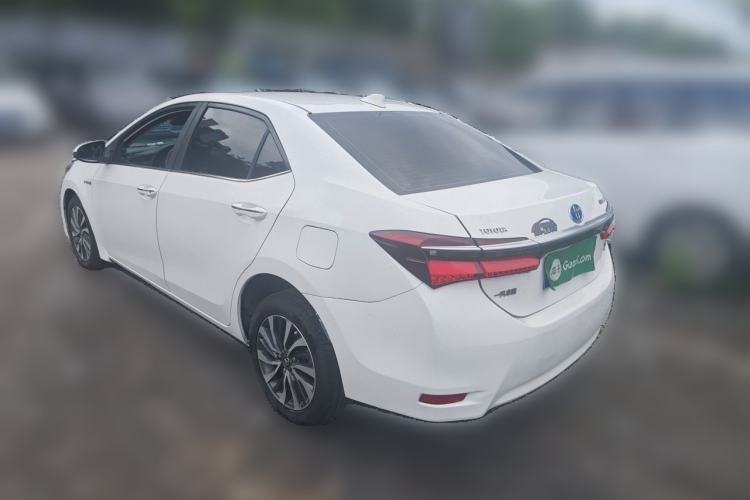 Used Toyota Corolla 2017 Revised Dual-Engine 1.8L E-CVT Leading Edition Rear Left 45 Deg