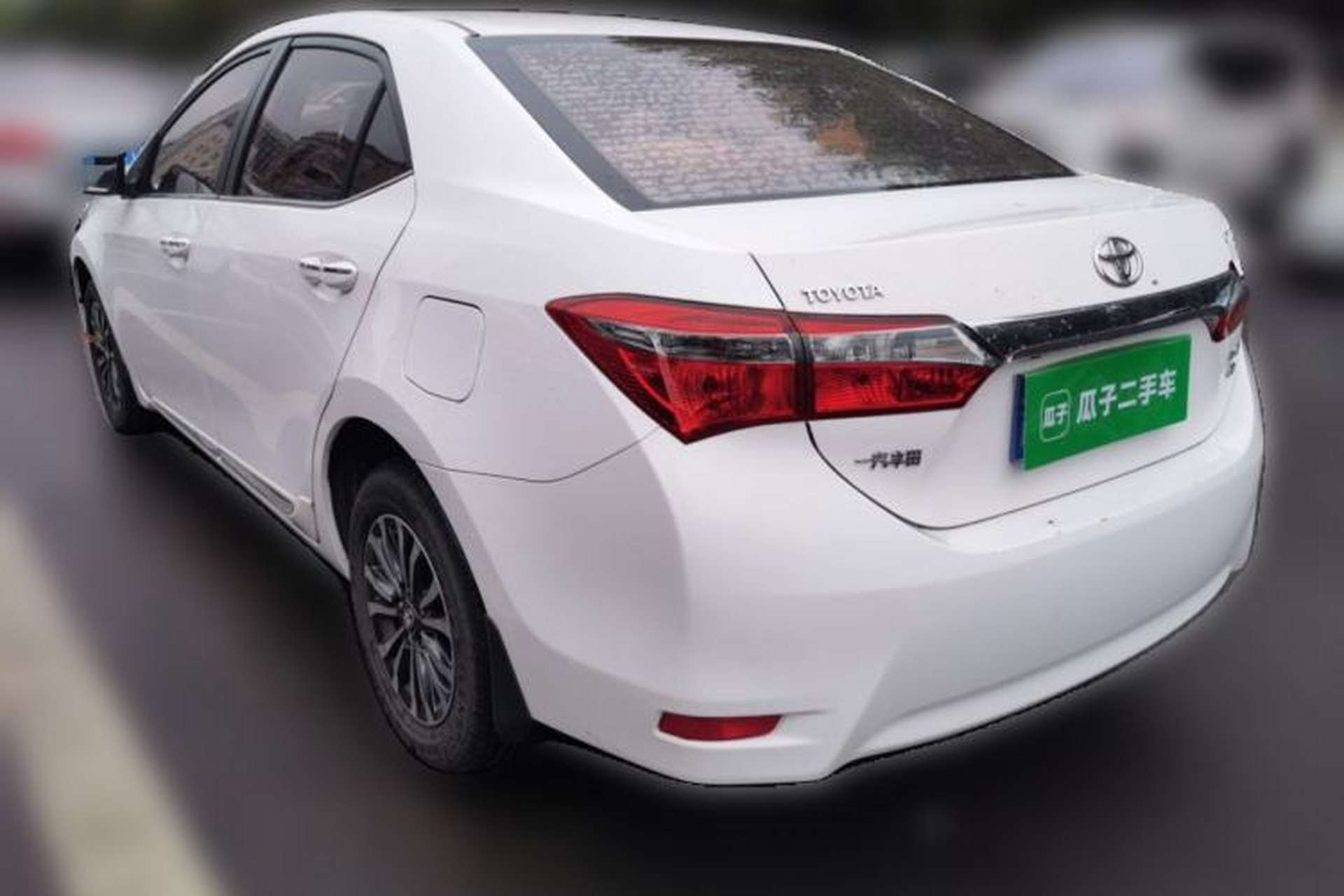 Used Toyota Corolla 2017 Revised Version 1.2T S-CVT GL-i Rear Left 45 Deg