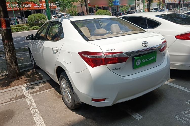 Used Toyota Corolla 2017 1.2T Manual GL Rear Left 45 Deg