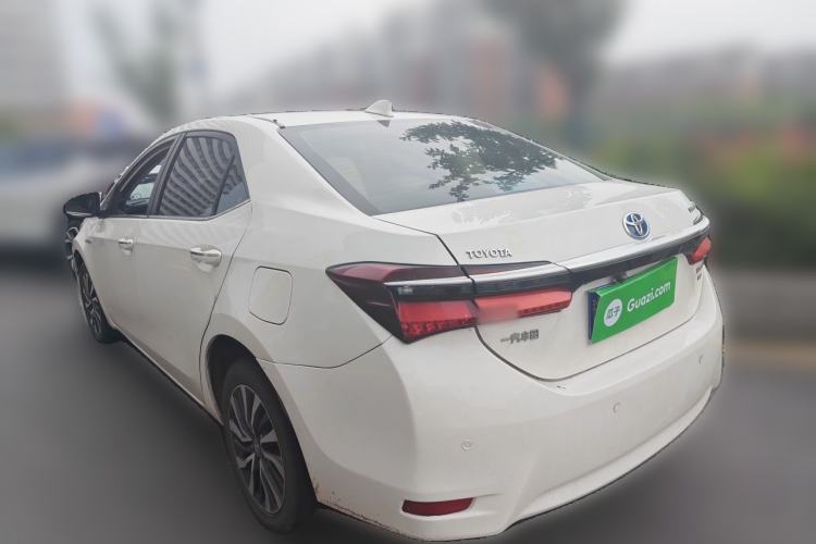 Used Toyota Corolla 2017 Revised Dual-Engine 1.8L E-CVT Leading Edition Rear Left 45 Deg