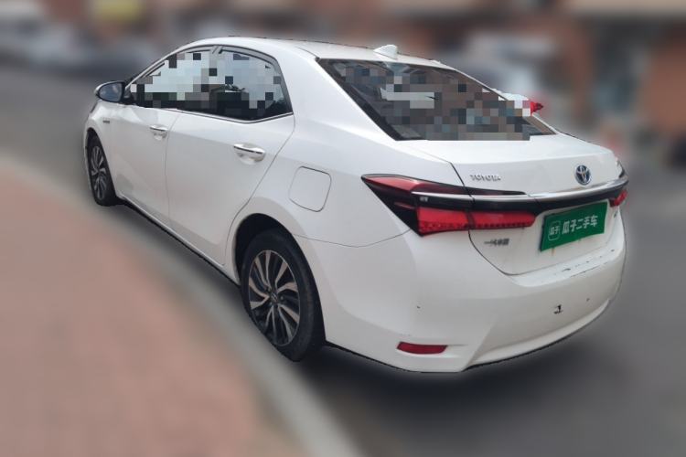 Used Toyota Corolla 2017 Revised Dual-Engine 1.8L E-CVT Leading Edition Rear Left 45 Deg