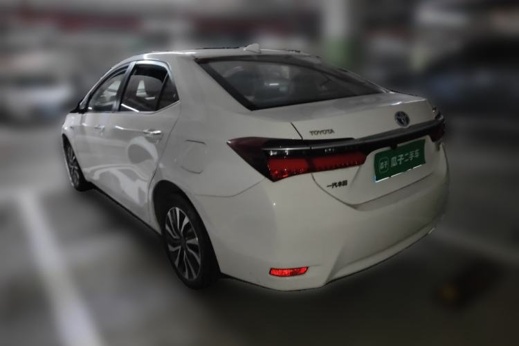 Used Toyota Corolla 2017 Revised Dual-Engine 1.8L E-CVT Leading Edition Rear Left 45 Deg