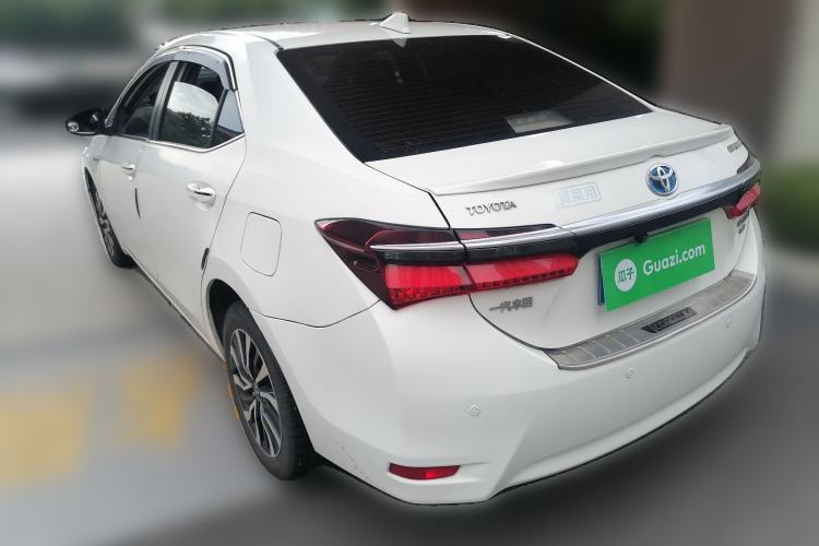 Used Toyota Corolla 2017 Revised Dual-Engine 1.8L E-CVT Leading Edition Rear Left 45 Deg