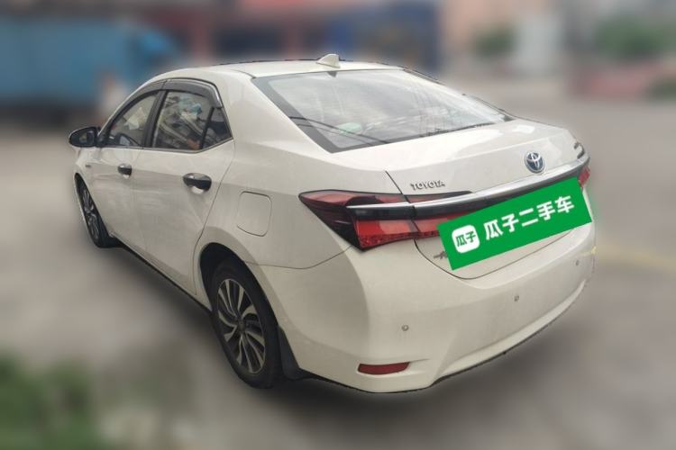 Used Toyota Corolla 2017 Revised Dual-Engine 1.8L E-CVT Leading Edition Rear Left 45 Deg