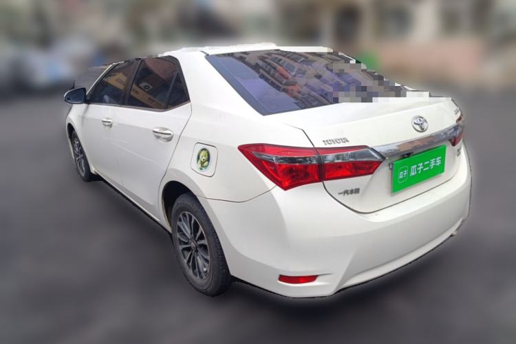Used Toyota Corolla 2017 Revised Version 1.2T S-CVT GL Rear Left 45 Deg