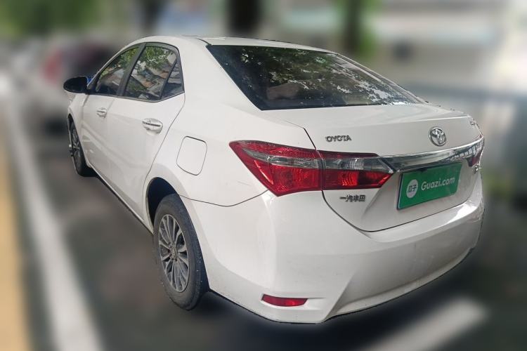Used Toyota Corolla 2017 1.2T CVT GL Rear Left 45 Deg