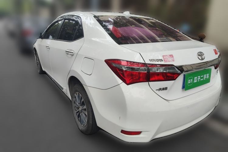 Used Toyota Corolla 2017 Revised Version 1.2T S-CVT GL-i Rear Left 45 Deg
