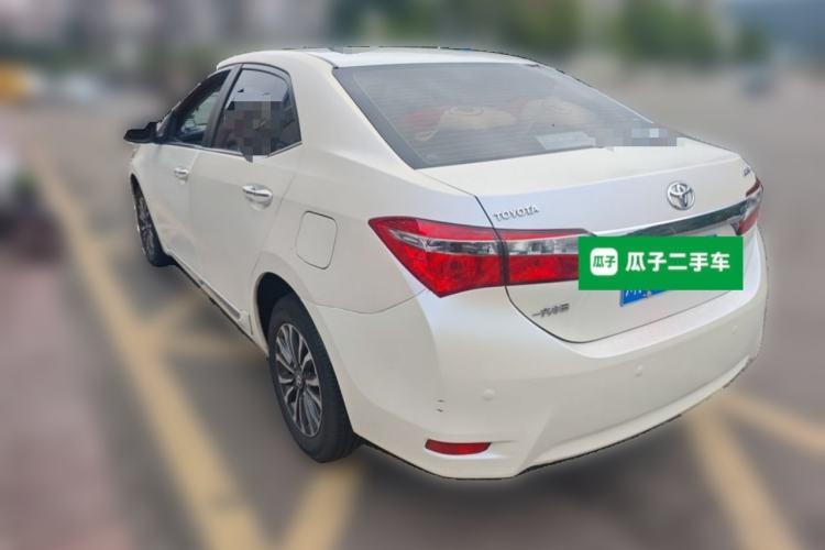 Used Toyota Corolla 2017 Revised Version 1.2T S-CVT GL-i Rear Left 45 Deg