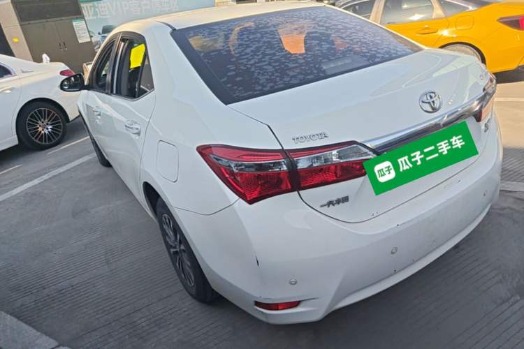 Used Toyota Corolla 2017 Revised Version 1.2T S-CVT GL Rear Left 45 Deg