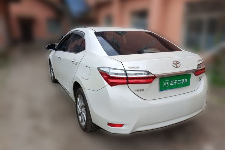 Used Toyota Corolla 2017 Revised Version 1.2T S-CVT GL-i Leather Edition Rear Left 45 Deg