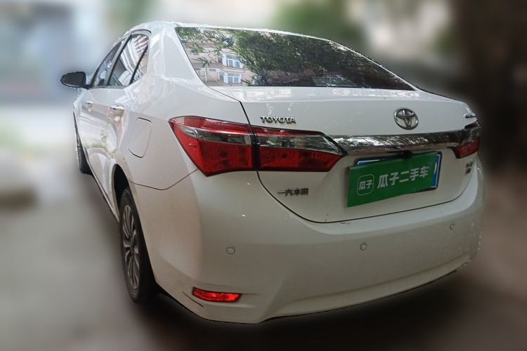 Used Toyota Corolla 2017 Revised Version 1.2T S-CVT GL Rear Left 45 Deg