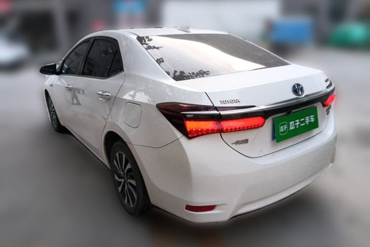 Used Toyota Corolla 2017 Revised Dual-Engine 1.8L E-CVT Leading Edition Rear Left 45 Deg