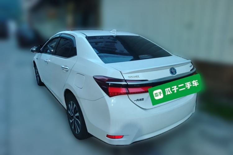 Used Toyota Corolla 2017 Revised Dual-Engine 1.8L E-CVT Elite Edition Rear Left 45 Deg