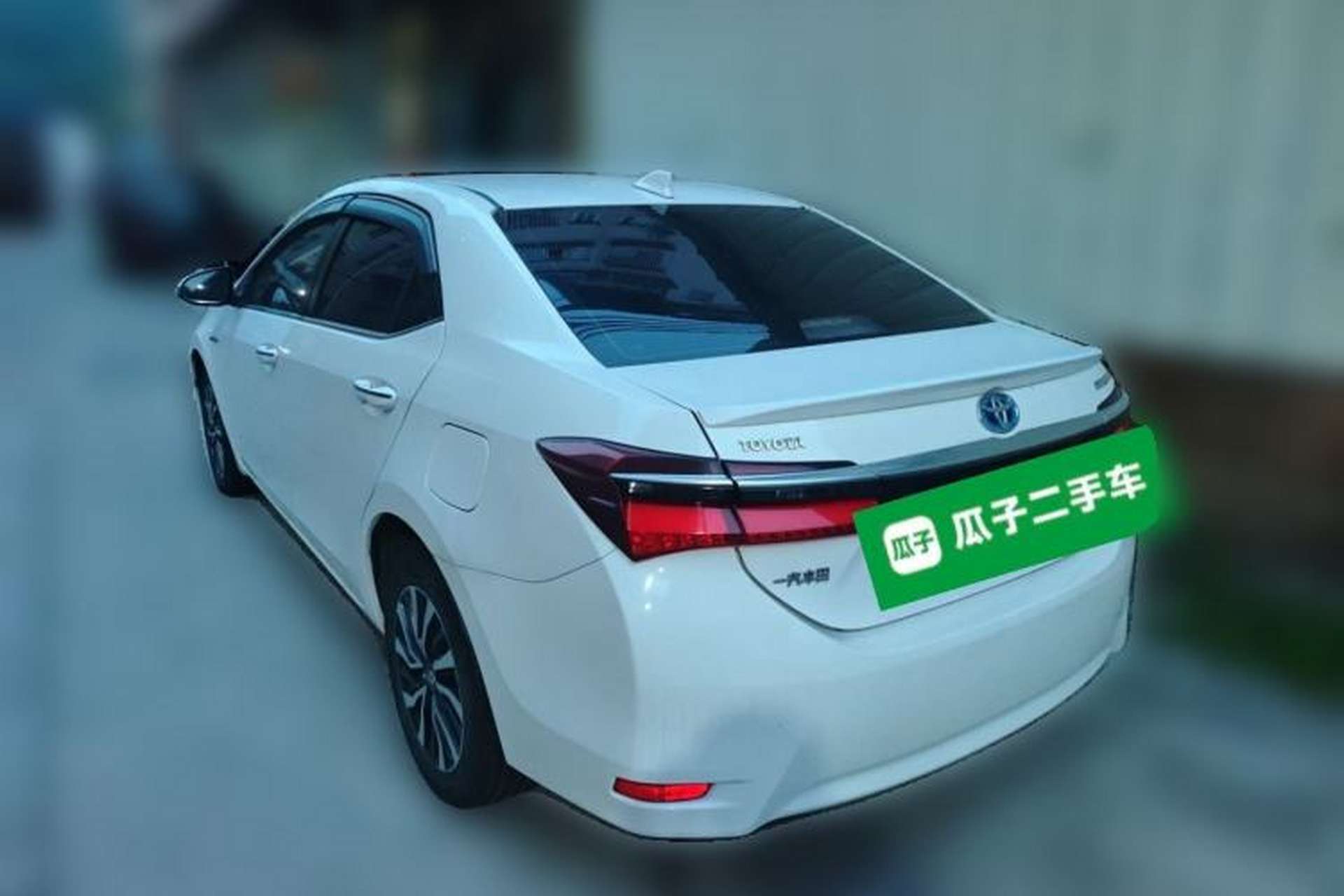 Used Toyota Corolla 2017 Revised Dual-Engine 1.8L E-CVT Elite Edition Rear Left 45 Deg
