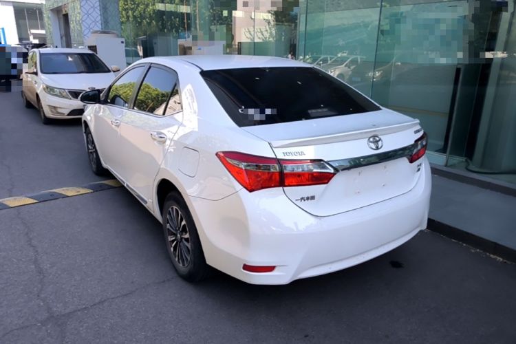 Used Toyota Corolla 2017 Revised Version 1.2T S-CVT GL-i Rear Left 45 Deg