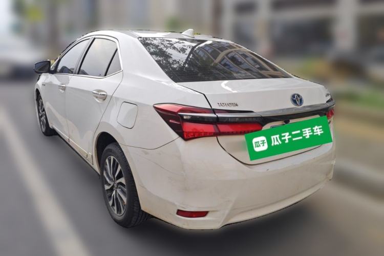 Used Toyota Corolla 2017 Revised Dual-Engine 1.8L E-CVT Leading Edition Rear Left 45 Deg