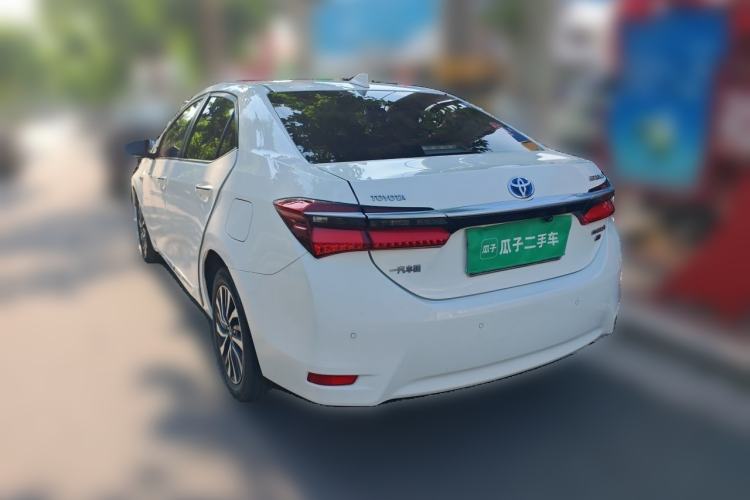 Used Toyota Corolla 2017 Revised Dual-Engine 1.8L E-CVT Elite Edition Rear Left 45 Deg