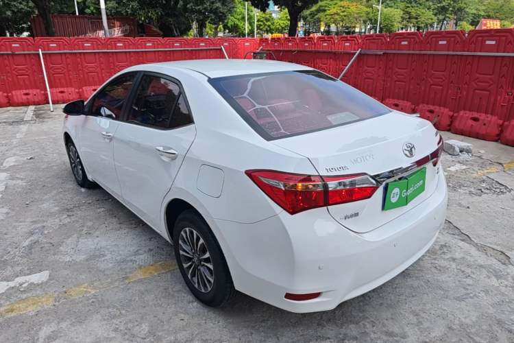 Used Toyota Corolla 2017 Revised Version 1.2T S-CVT GL Rear Left 45 Deg