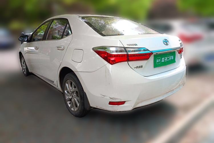 Used Toyota Corolla 2017 Revised Version 1.2T S-CVT GL-i Leather Edition Rear Left 45 Deg