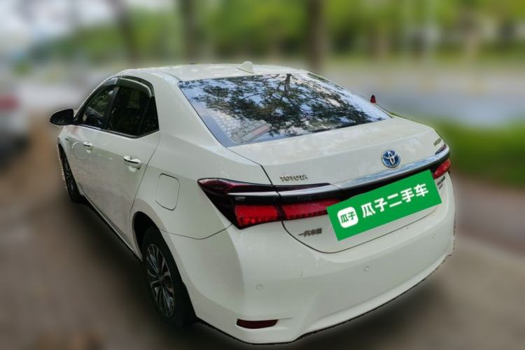Used Toyota Corolla 2017 Revised Dual-Motor 1.8L E-CVT Pioneer Edition Rear Left 45 Deg