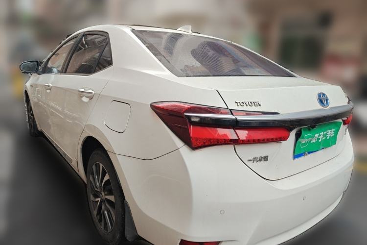 Used Toyota Corolla 2017 Revised Dual-Engine 1.8L E-CVT Elite Edition Rear Left 45 Deg