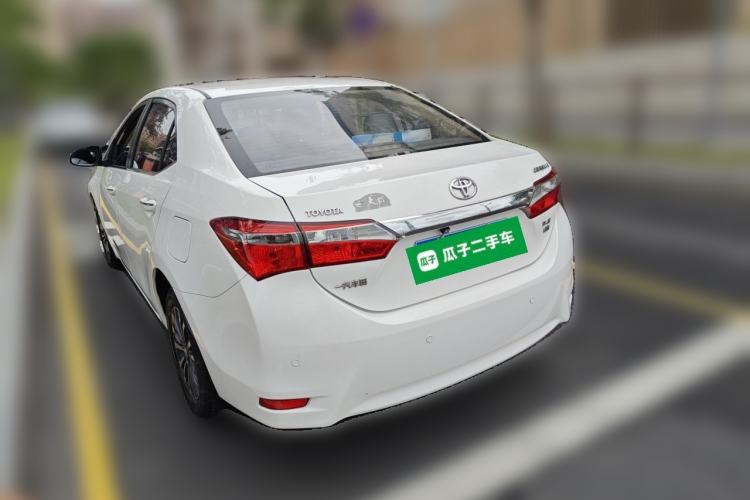 Used Toyota Corolla 2017 Revised Version 1.2T S-CVT GL Rear Left 45 Deg