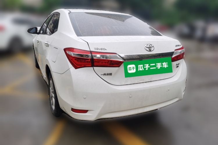 Used Toyota Corolla 2017 1.2T CVT GL-i Leather Edition Rear Left 45 Deg