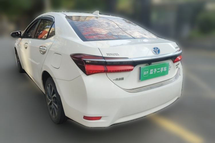 Used Toyota Corolla 2017 Revised Dual-Engine 1.8L E-CVT Leading Edition Rear Left 45 Deg