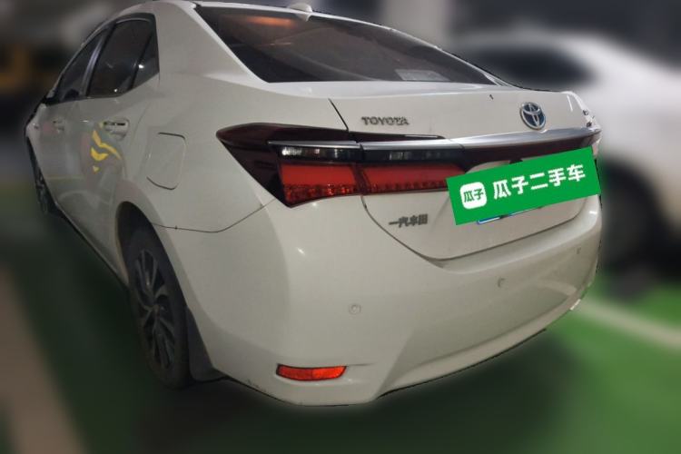 Used Toyota Corolla 2017 Revised Dual-Engine 1.8L E-CVT Leading Edition Rear Left 45 Deg