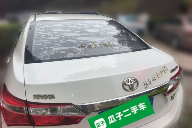 Used Toyota Corolla 2017 1.2T CVT GL Rear