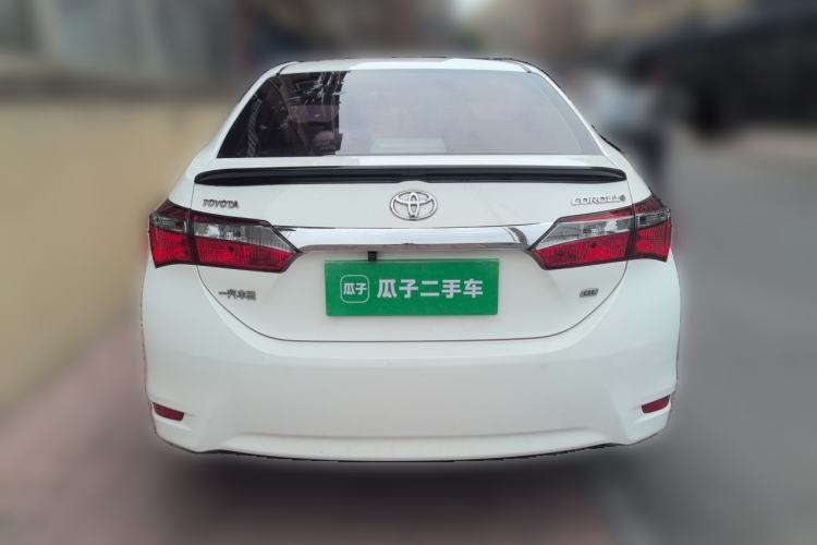 Used Toyota Corolla 2017 Revised Version 1.6L Manual GL Rear