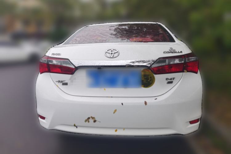 Used Toyota Corolla 2017 Revised Version 1.2T S-CVT GL Rear