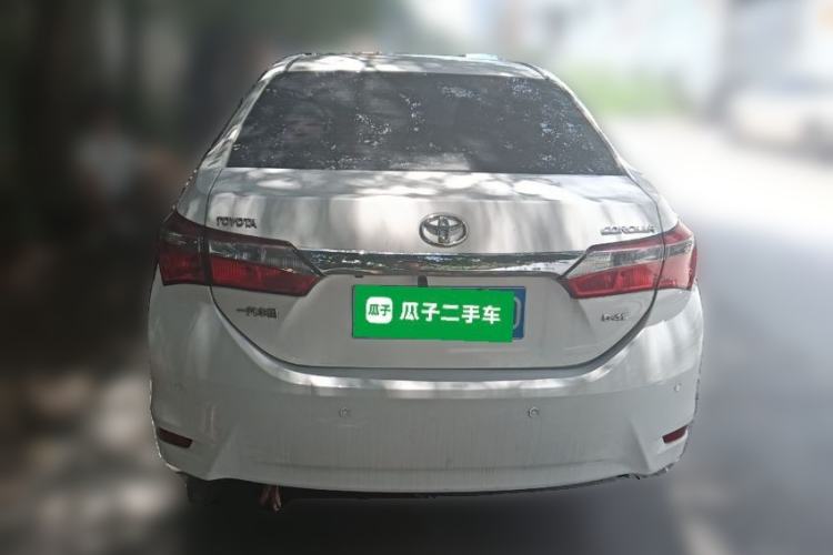 Used Toyota Corolla 2017 Revised Version 1.2T S-CVT GL-i Leather Edition Rear