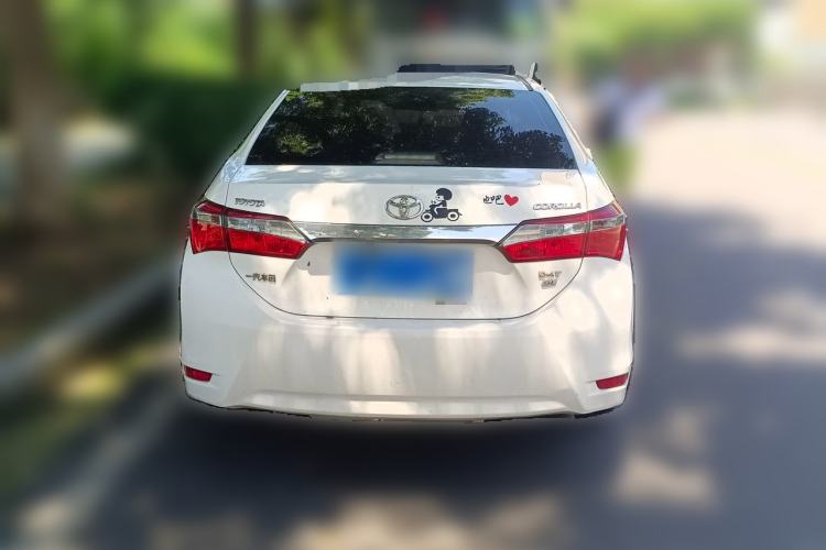Used Toyota Corolla 2017 Revised Version 1.2T S-CVT GL Rear