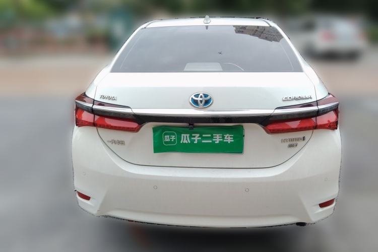 Used Toyota Corolla 2017 Revised Dual-Engine 1.8L E-CVT Elite Edition Rear