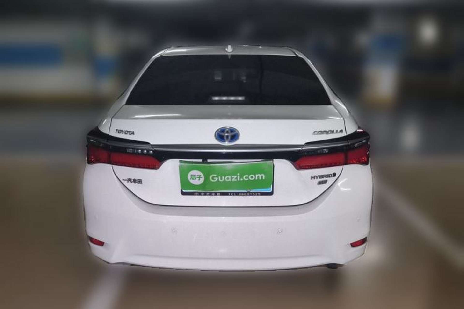 Used Toyota Corolla 2017 Revised Dual-Engine 1.8L E-CVT Leading Edition Rear