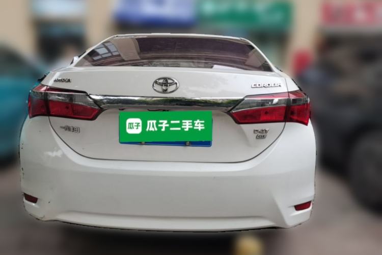 Used Toyota Corolla 2017 Revised Version 1.2T Manual GL-i Rear