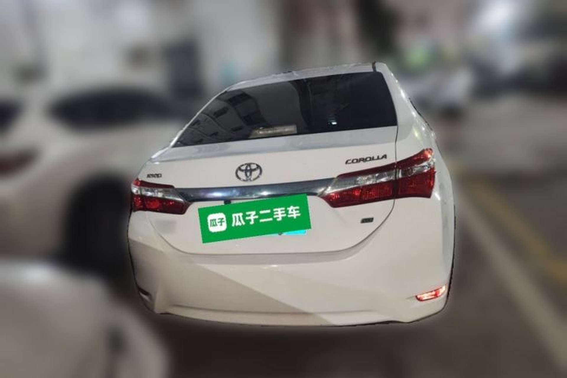 Used Toyota Corolla 2017 1.6L CVT GL Rear