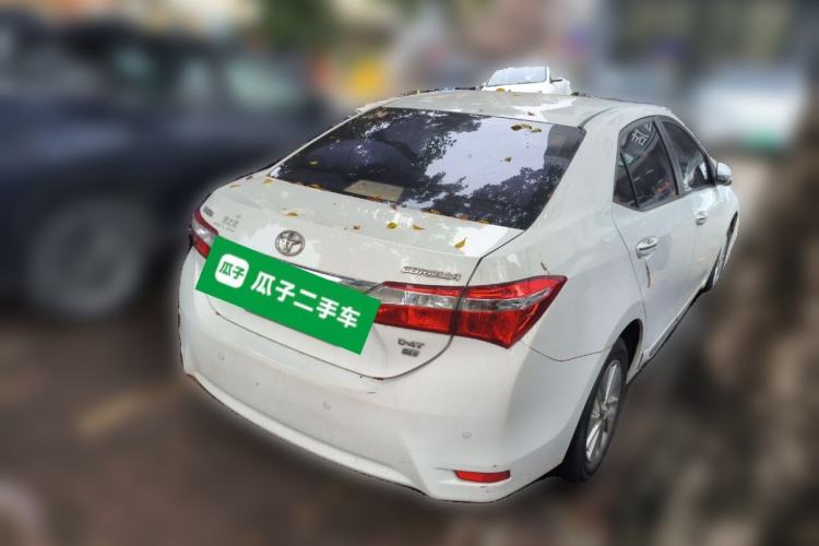 Used Toyota Corolla 2017 1.2T CVT GL-i Rear Right 45 Deg