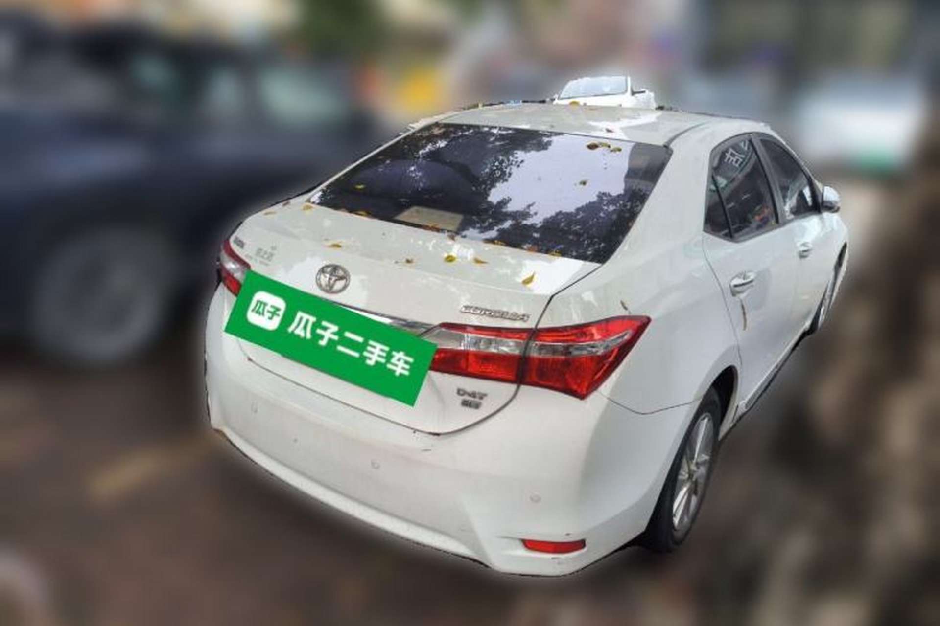 Used Toyota Corolla 2017 1.2T CVT GL-i Rear Right 45 Deg