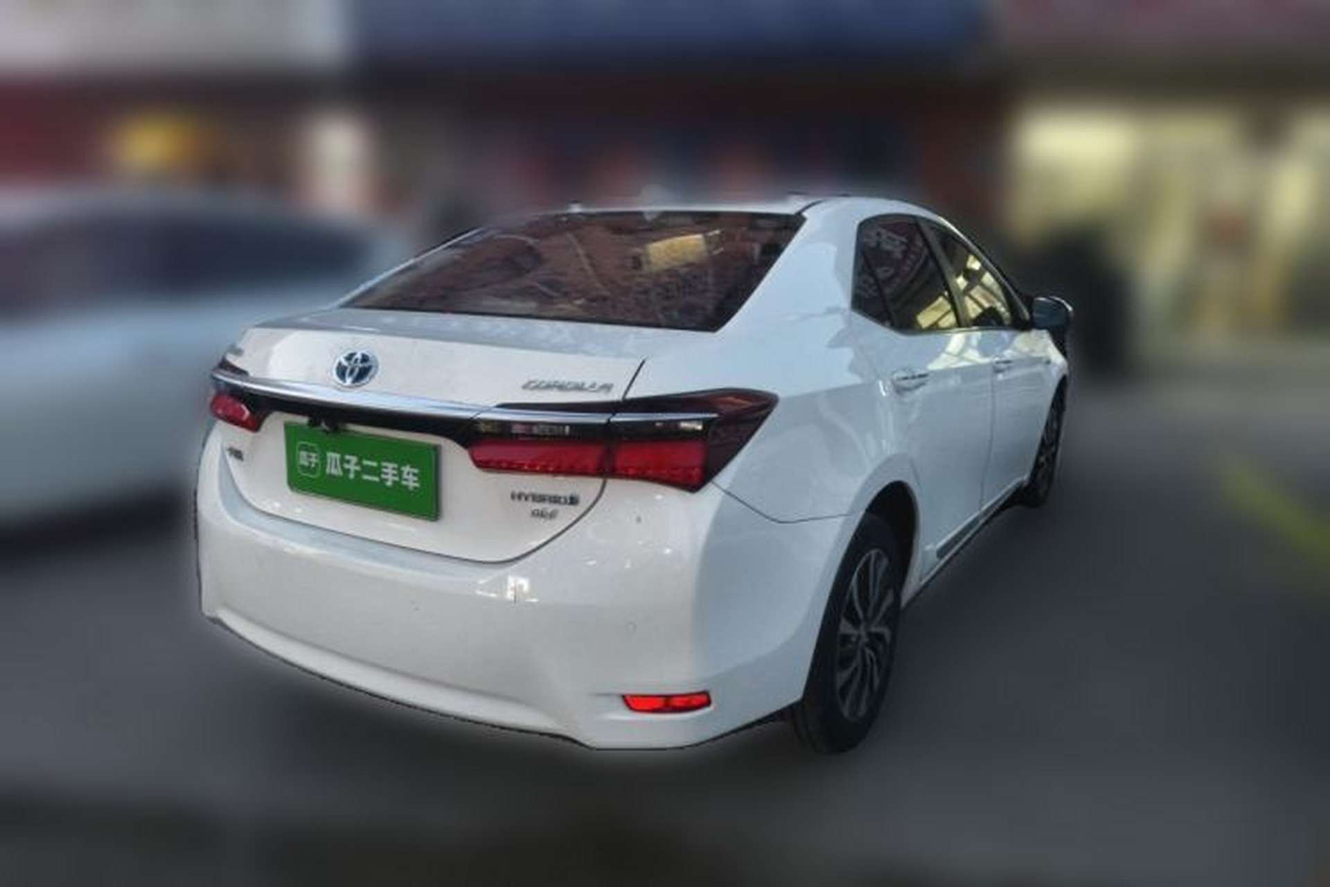 Used Toyota Corolla 2017 Revised Dual-Engine 1.8L E-CVT Elite Edition Rear Right 45 Deg