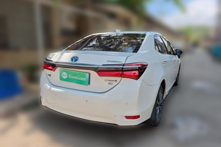 Used Toyota Corolla 2017 Revised Dual-Engine 1.8L E-CVT Elite Edition Rear Right 45 Deg