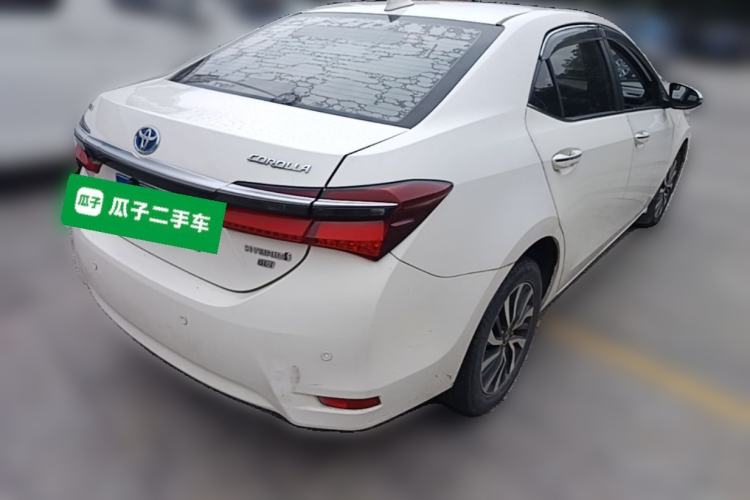 Used Toyota Corolla 2017 Revised Dual-Engine 1.8L E-CVT Leading Edition Rear Right 45 Deg