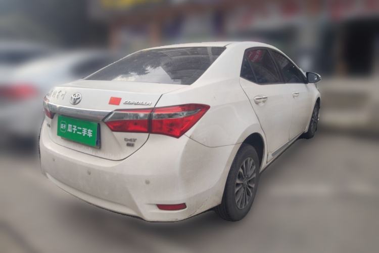 Used Toyota Corolla 2017 Revised Version 1.2T S-CVT GL-i Rear Right 45 Deg