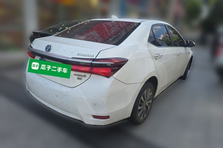 Used Toyota Corolla 2017 Revised Dual-Engine 1.8L E-CVT Leading Edition Rear Right 45 Deg