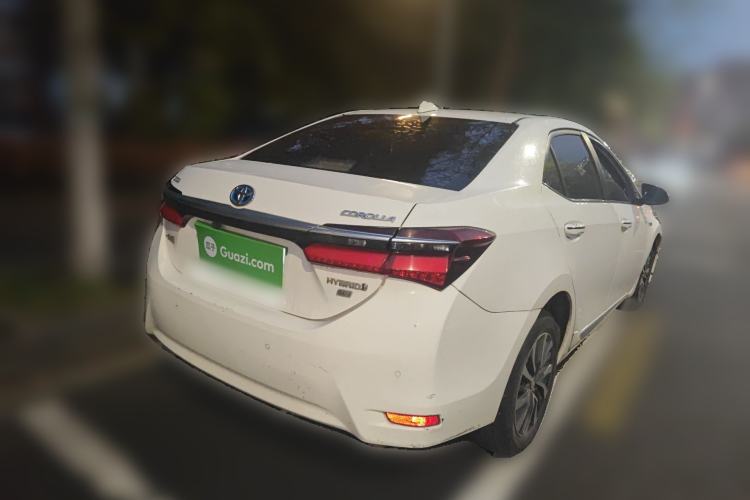 Used Toyota Corolla 2017 Revised Dual-Engine 1.8L E-CVT Elite Edition Rear Right 45 Deg