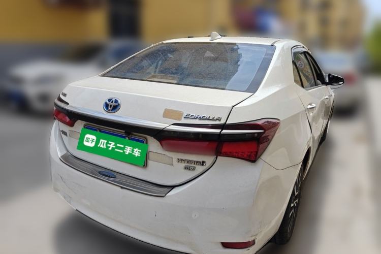 Used Toyota Corolla 2017 Revised Dual-Engine 1.8L E-CVT Leading Edition Rear Right 45 Deg