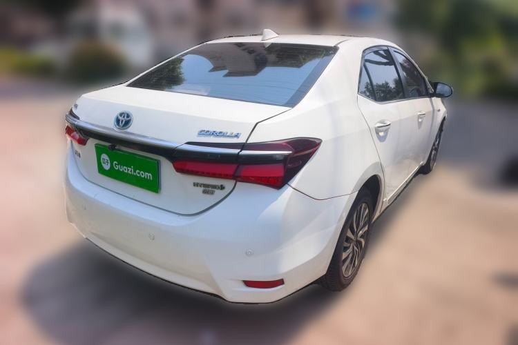 Used Toyota Corolla 2017 Revised Dual-Engine 1.8L E-CVT Elite Edition Rear Right 45 Deg