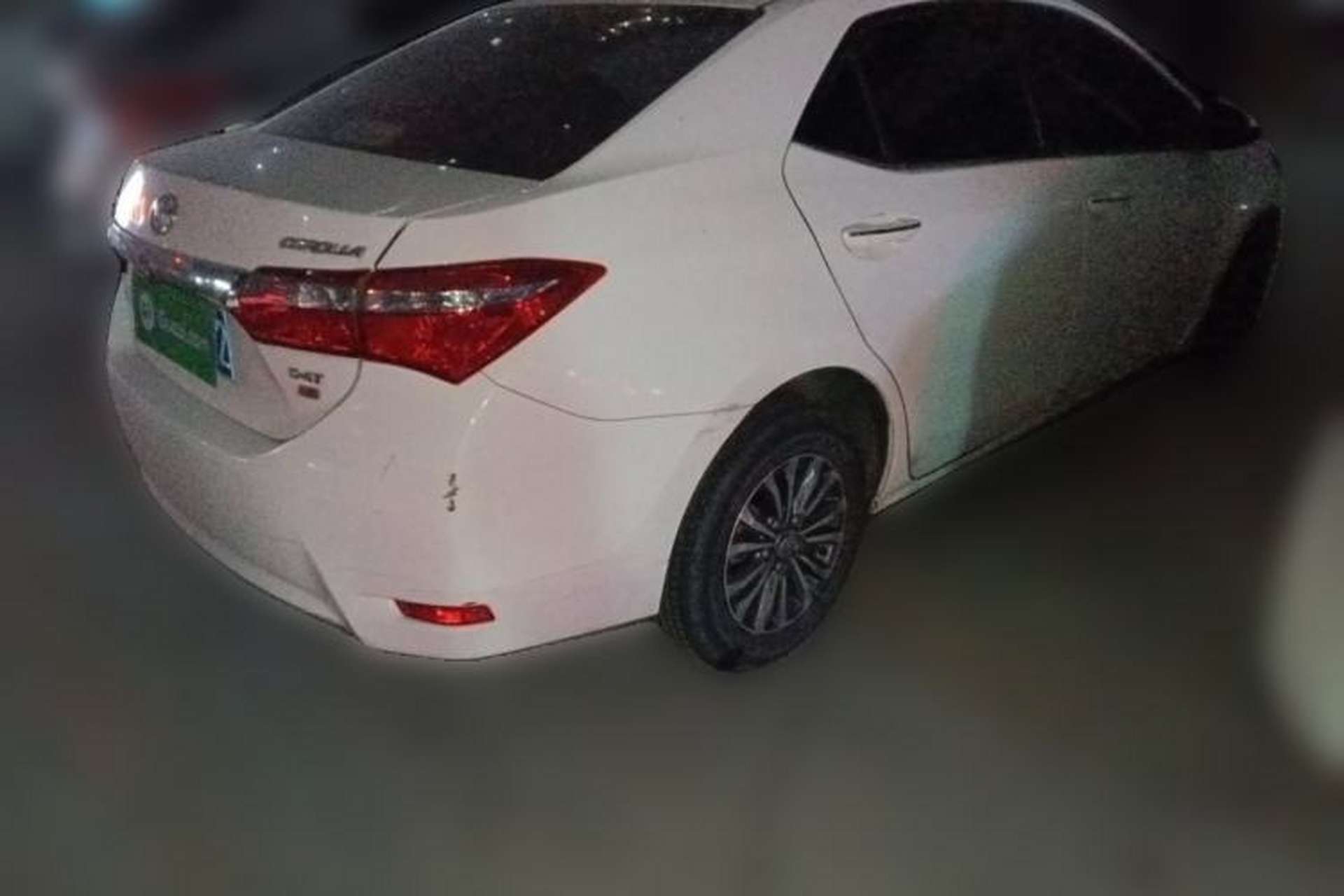 Used Toyota Corolla 2017 Revised Version 1.2T S-CVT GL Rear Right 45 Deg